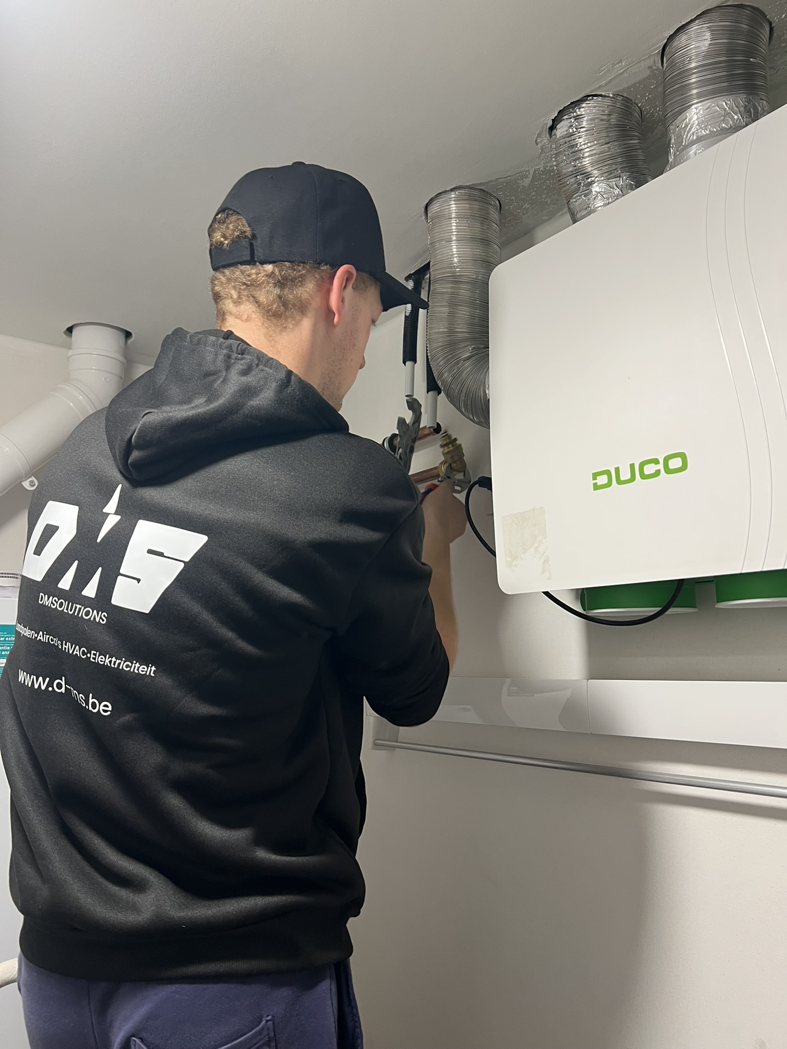 Ventilatiesysteem geplaatst in Gentbrugge
